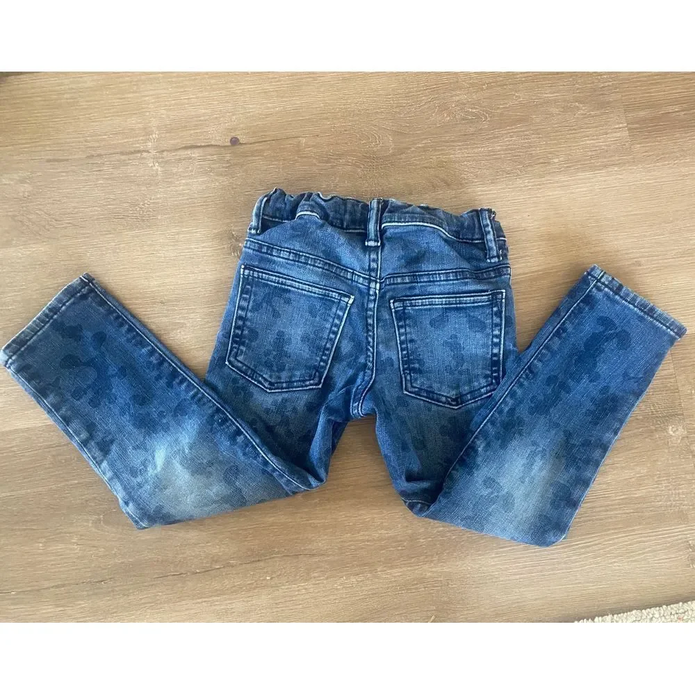 Gap Kids‎ 4T Mickey Mouse Disney Jeans Girls Boys Pants